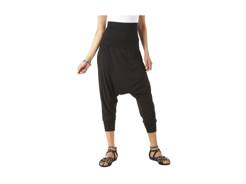 Aurela Damenmode Haremshose Sommerhose Damen Flatterhose Leichte Yogahose
