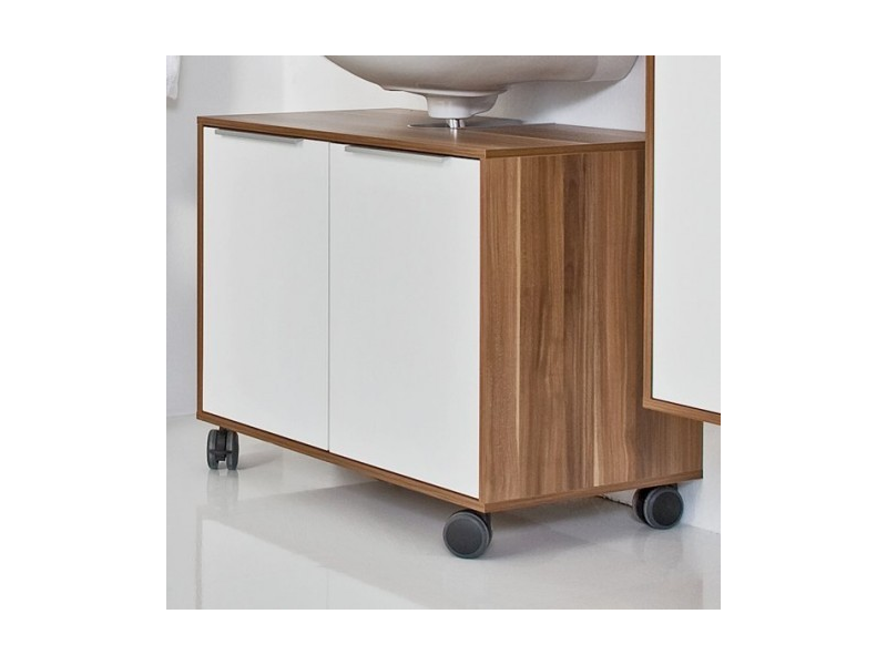 Waschbeckenunterschrank Nussbaum - Preise und Testberichte bei yopi.de