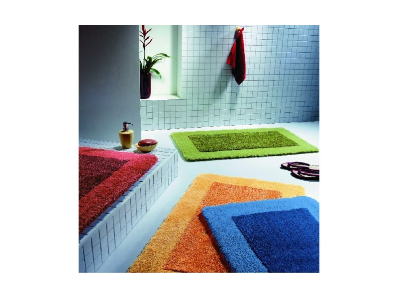 Tappetino Da Bagno Spirella Simply Terra, Colore Marrone, 55x55 Cm, In Acrilico 100%, Lavabile In Lavatrice, Effetto High-low, Antiscivolo - 5