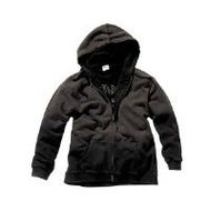 Sweatjacke-schwarz-xl