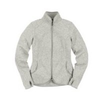 Strick-jacke-grau