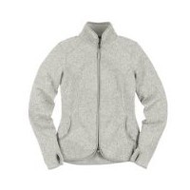 Strick-jacke-grau