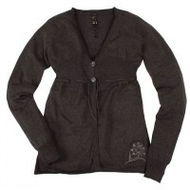 Strickjacke-v-neck