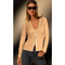 Strickjacke-seide