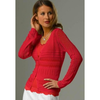Strickjacke-rot