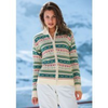 White-season-strickjacke