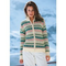 White-season-strickjacke