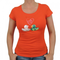 Girlie-shirt-orange-groesse-s