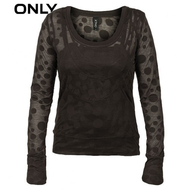 Only-girlie-shirt-schwarz