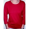Damen-basic-shirt-rot