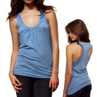 Damen-top-blau-groesse-xs