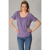 Damen-shirt-violett