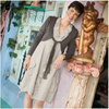 Qiero-leinenkleid