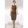 Kleid-zimt