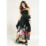 Kleid-schwarz-satin