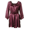 Kleid-aubergine