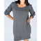 Fornarina-kleid-grau