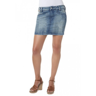 Jeansrock-blau