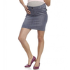 Damen-rock-blau-jeans