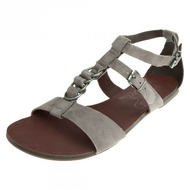 Sandalette-grau