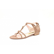 Damenschuhe-sandalen-beige