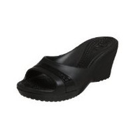 Crocs-damen-sandalen-schwarz