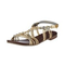 Bronx-damen-sandalen-gold