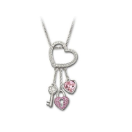 Swarovski-pink-heart-lock-848563-damen