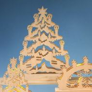 Lichterdeko-tanne