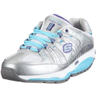 Skechers-damen-sneaker-silber