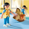 Playmobil-4744-baby-auf-schaukelpferd-mit-mama