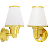 Wandlampe-messing