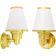 Yacht-steel-wandlampe