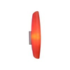 Wandleuchte-orange-glas