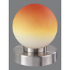 Tischleuchte-orange-nickel