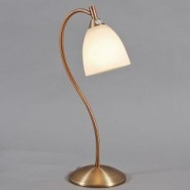 Tischleuchte-bronze