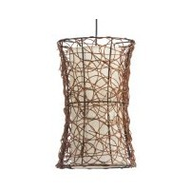 Pendelleuchte-rattan