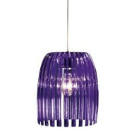 Pendelleuchte-violett