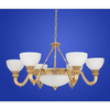 Pendelleuchte-gold-glas