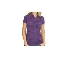 Damen-poloshirt-lila