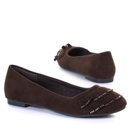 Ballerinas-braun-groesse-39