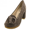 Pumps-veloursleder