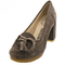 Pumps-veloursleder