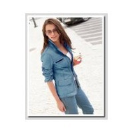 Damen-lederjacke-blau