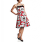 Partykleid-rot