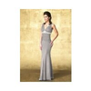 Abendkleid-silber