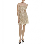 Damen-kleid-beige