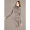 Damen-kleid-braun