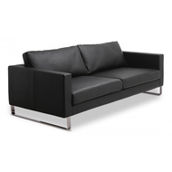 Sofa-schwarz-leder