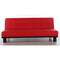 Schlafcouch-rot-leder